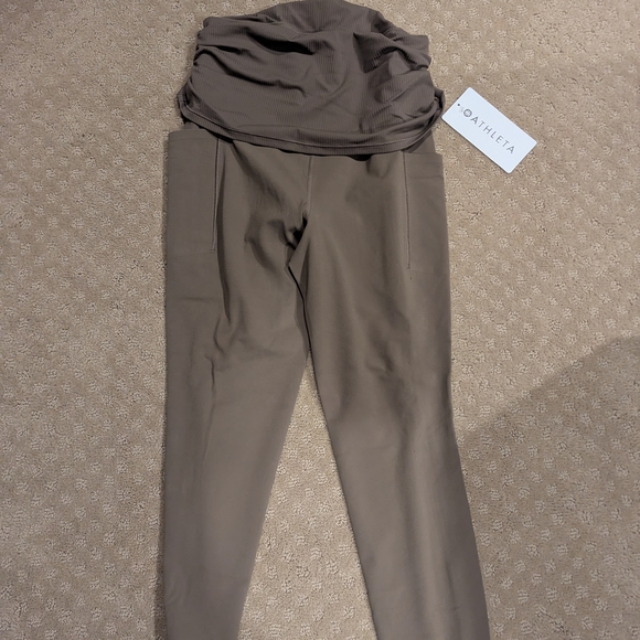 Athleta Pants - Athleta Brown High-Rise Leggings